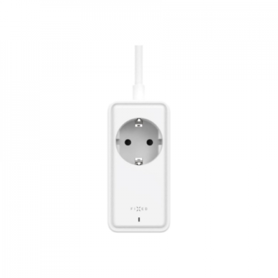 Fixed harging Strip power extension adapter with 2x USB-C and 2x USB, GaN III, 1.5m, PD 65W | FIXCS65-1.5-WH