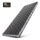 AXAGON | HMC-KB keyboard USB-C 5Gbps with HUB, microSD/SD, 3x USB-A, HDMI 4K/60Hz, PD 100W | HMC-KB-CRL