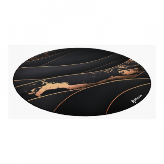 Arozzi Zona Round Floor Pad | Black/Gold