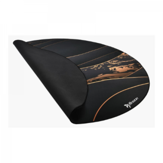 Arozzi Zona Round Floor Pad | Black/Gold