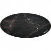 Arozzi Zona Round Floor Pad | Black Marble