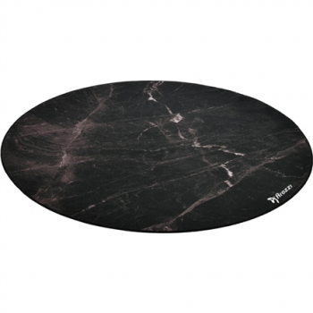 Arozzi Zona Round Floor Pad | Black Marble