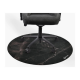Arozzi Zona Round Floor Pad | Black Marble