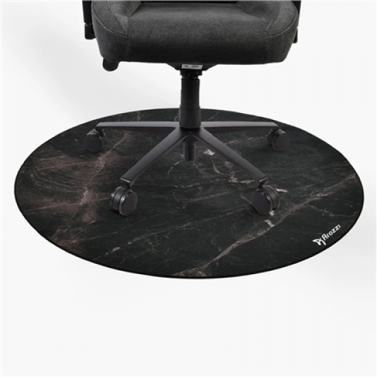 Arozzi Zona Round Floor Pad | Black Marble
