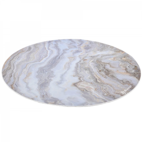 Arozzi Zona Round Floor Pad | White Marble