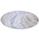 Arozzi Zona Round Floor Pad | White Marble