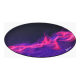 Arozzi Zona Round Floor Pad | Purple Galaxy