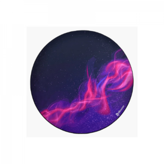 Arozzi Zona Round Floor Pad | Purple Galaxy
