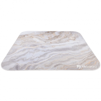 Arozzi Zona Square Floor Pad | White Marble