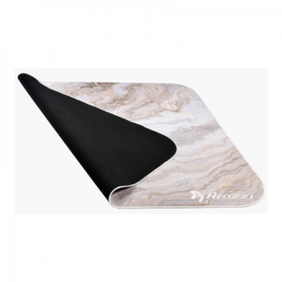 Arozzi Zona Square Floor Pad | White Marble
