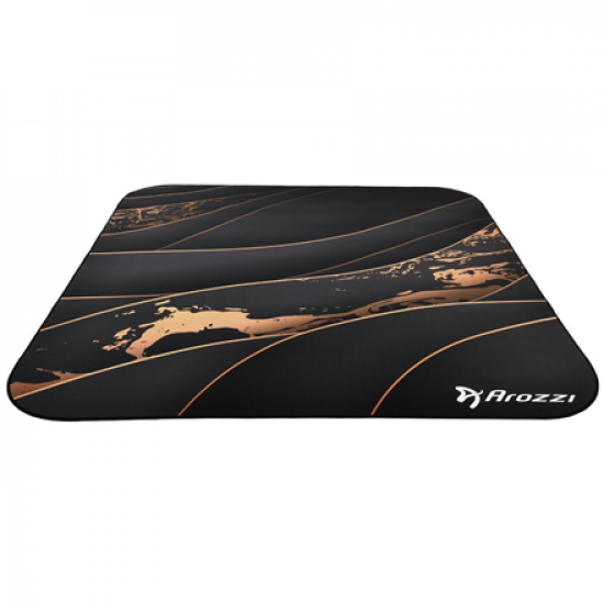 Arozzi Zona Square Floor Pad | Black/Gold