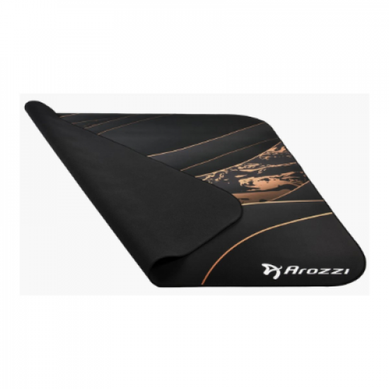Arozzi Zona Square Floor Pad | Black/Gold