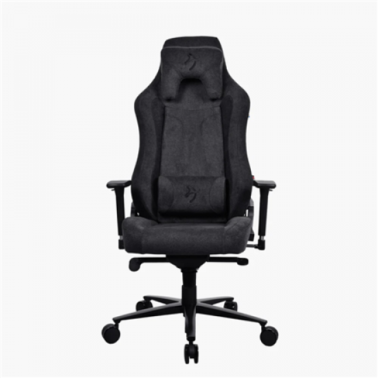 Arozzi Soft Fabric/Metal/Aluminium | Gaming Chair | Vernazza Soft Fabric | Pure Black
