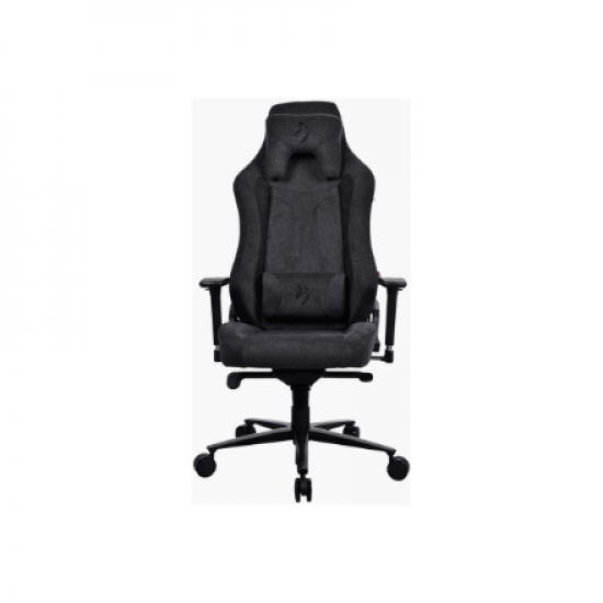 Arozzi Soft Fabric/Metal/Aluminium | Gaming Chair | Vernazza Soft Fabric | Pure Black
