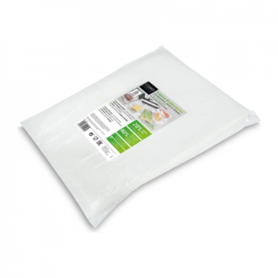 Caso | 4 Stars Structured Bags 30 x 40 cm, 60 pcs | Transparent