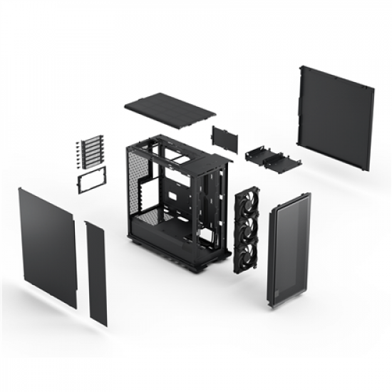 Fractal Design Case | Epoch | Black Solid | ATX | Power supply included No