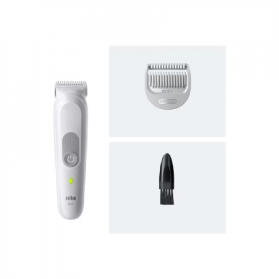 Braun Body Groomer | Series 3 BG3500 | Cordless | Lght Grey