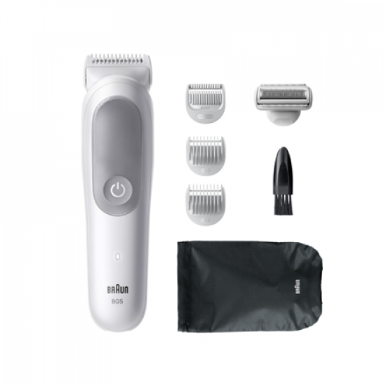 Braun Body Groomer | Series 5 BG5550 | Cordless | Lght Grey