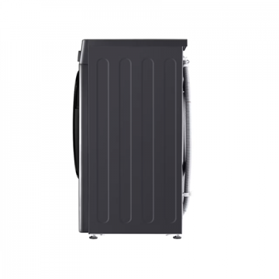 LG Washing machine | F2WR508SBM | Energy efficiency class A | Front loading | Washing capacity 8 kg | 1200 RPM | Depth 48 cm | Width 60 cm | Display | LED | Steam function | Direct drive | Black