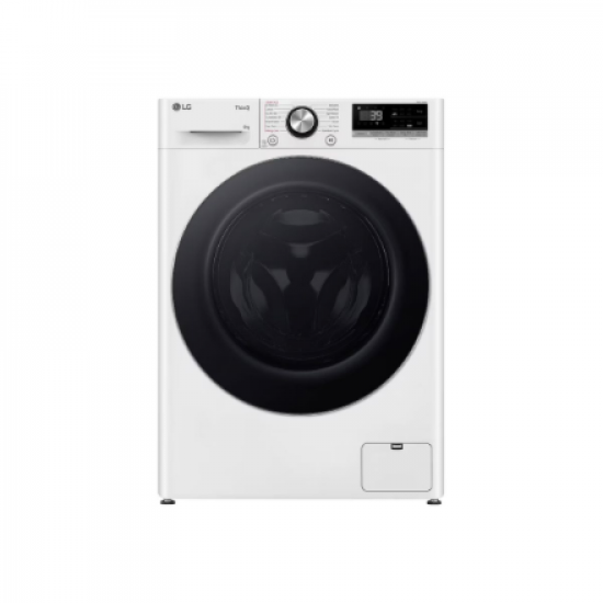 LG Washing machine | F2WR708S3W | Energy efficiency class A | Front loading | Washing capacity 8 kg | 1200 RPM | Depth 48 cm | Width 60 cm | Display | LED | Steam function | Direct drive | Wi-Fi | White