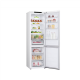 LG Refrigerator | GBV3200DSW | Energy efficiency class D | Free standing | Combi | Height 203 cm | No Frost system | Fridge net capacity 277 L | Freezer net capacity 110 L | Display | 35 dB | White