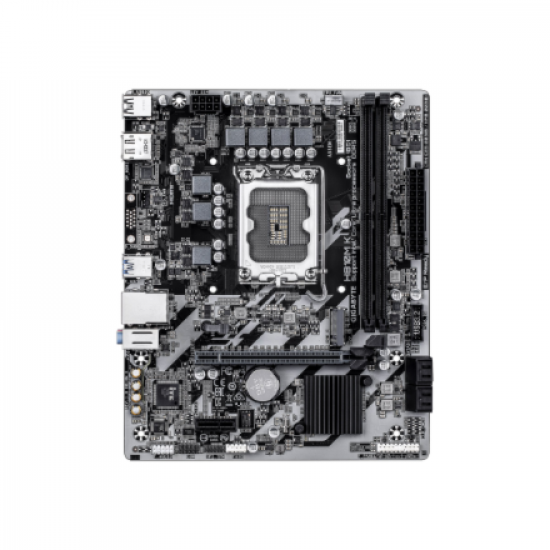 Gigabyte H810M K | Processor family Intel | Processor socket LGA1851 | DDR5 | Supported hard disk drive interfaces M.2, SATA | Number of SATA connectors 4