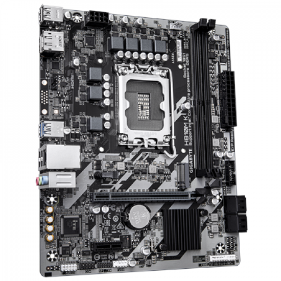 Gigabyte H810M K | Processor family Intel | Processor socket LGA1851 | DDR5 | Supported hard disk drive interfaces M.2, SATA | Number of SATA connectors 4