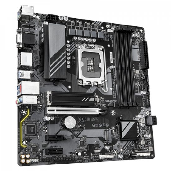 Gigabyte B760M DS3H GEN5 | Processor family Intel | Processor socket LGA1700 | Supported hard disk drive interfaces SATA, M.2 | Number of SATA connectors 4