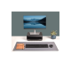 Fellowes Desk Mat | Breyta | 800 x 400 x 2.5 mm | Grey