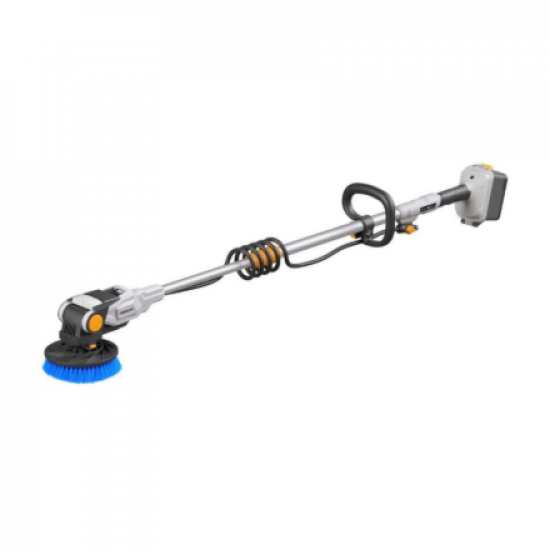 Batavia B.V. 18V Twin Brush - Cordless Brushless Telescopic Power Scrubber, Without Battery and Charger | IPX7