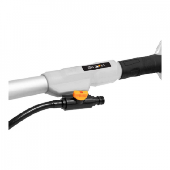 Batavia B.V. 18V Twin Brush - Cordless Brushless Telescopic Power Scrubber, Without Battery and Charger | IPX7