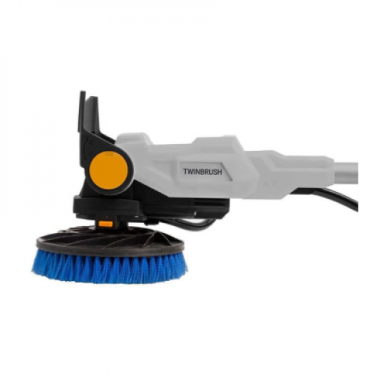 Batavia B.V. 18V Twin Brush - Cordless Brushless Telescopic Power Scrubber, Without Battery and Charger | IPX7