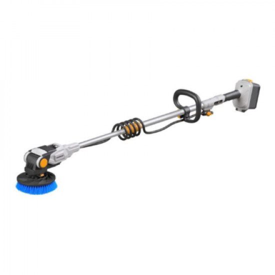 Batavia B.V. 18V Twin Brush - Cordless Brushless Telescopic Power Scrubber, Without Battery and Charger | IPX7