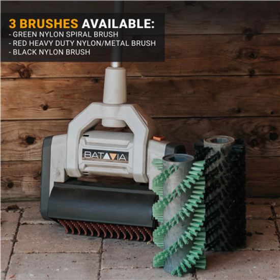 Batavia B.V. Maxxbrush 1020W Multi-Brush 26cm, Spiral Brush (Green) | 1020 W