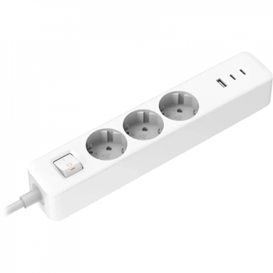 Xiaomi 20W Power Strip (2C1A) EU | Sockets quantity 3