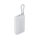Xiaomi Power Bank 20000mAh (Integrated Cable) | 20000 mAh | Light Gray