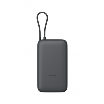 Xiaomi Power Bank 20000mAh (Integrated Cable) | 20000 mAh | Dark Gray