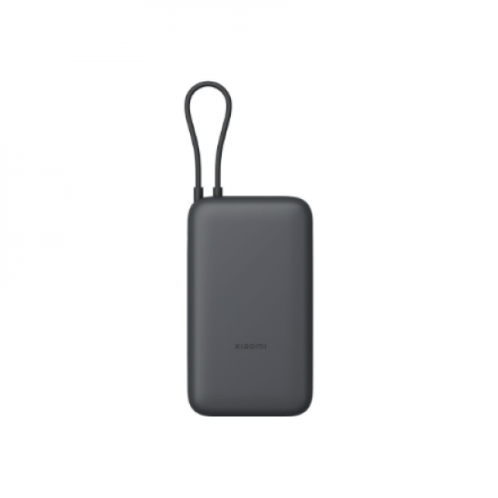 Xiaomi Power Bank 20000mAh (Integrated Cable) | 20000 mAh | Dark Gray