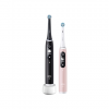 Oral-B Electric Toothbrush | iO6 DuoPack | Rechargeable | For adults | Number of brush heads included 2 | Number of teeth brushing modes 5 | Black/Pink