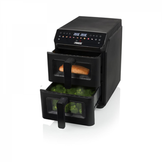 Princess Double Stack Airfryer | 182490 | Power 3000 W | Capacity 11.2 L | Black
