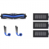 Ecovacs DKT060223 DEEBOT X11 Service Kit Antibacterial Filter x3, Anti-Tangle Side Brush x2, Anti-Tangle Main Brush x1