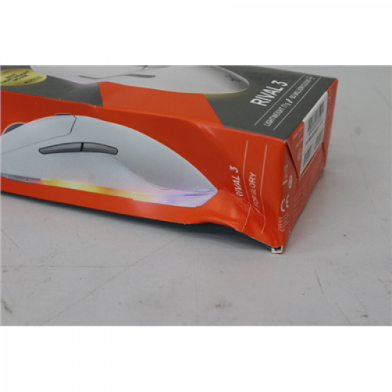 SALE OUT. Steelseries Rival 3 Gen 2 Gaming Mouse, White | SALE OUT. SteelSeries Gaming Mouse | Rival 3 Gen 2 | Wired | White | DAMAGED PACKAGING