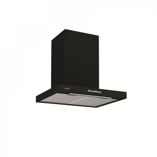 CATA Hood | SYGMA 6010 BK | Wall mounted | Energy efficiency class A | Width 60 cm | 802 m³/h | Electronic | LED | Black