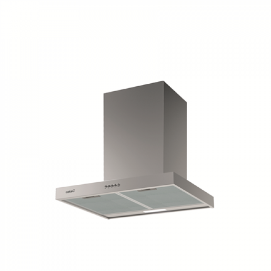 CATA Hood | S PLUS 6010 X | Wall mounted | Energy efficiency class C | Width 60 cm | 637 m³/h | Mechanical | LED | Inox