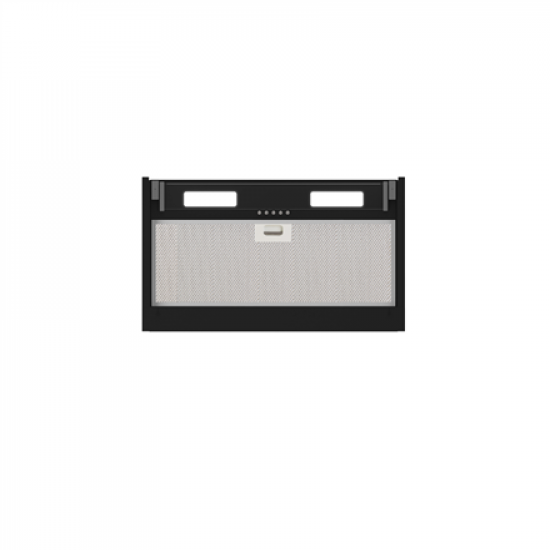 CATA Hood | ARMONIA 60 BK | Canopy | Energy efficiency class C | Width 79.8 cm | 645 m³/h | Mechanical | LED | Black