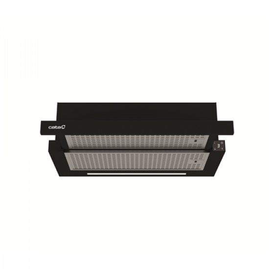 CATA Hood | TFH 6430 GBK | Telescopic | Energy efficiency class A+ | Width 59.8 cm | 391.5 m³/h | Electronic | LED | Black