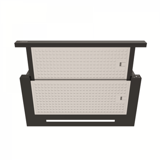 CATA Hood | TFH 6430 GBK | Telescopic | Energy efficiency class A+ | Width 59.8 cm | 391.5 m³/h | Electronic | LED | Black