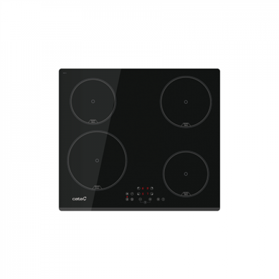 CATA Hob | IB 6324E2 BK | Induction | Number of burners/cooking zones 4 | Touch | Timer | Black