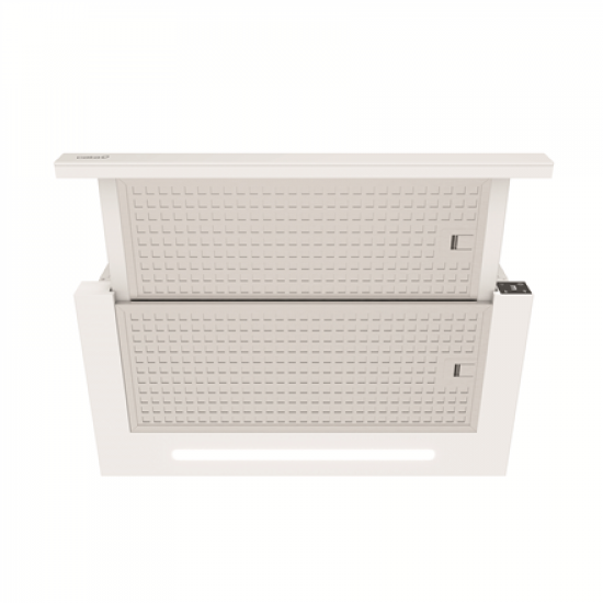 CATA Hood | TFH 6430 GWH | Telescopic | Energy efficiency class A+ | Width 59.8 cm | 391.5 m³/h | Electronic | LED | White