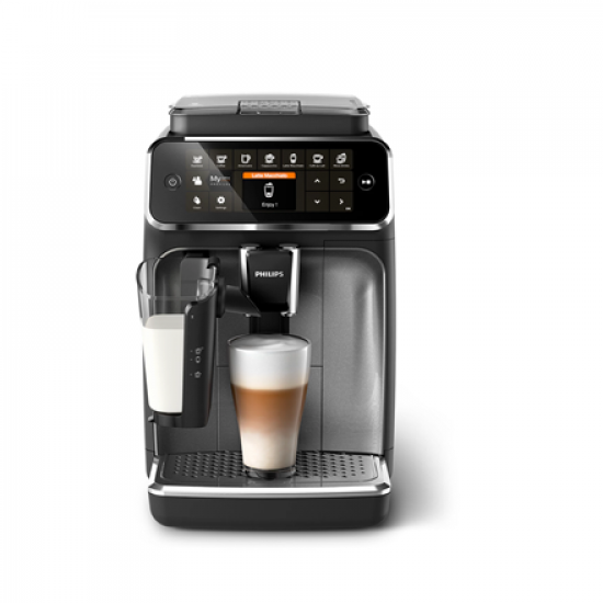 Philips Coffee maker | EP4346/71	4300 Series | Pump pressure 15 bar | Built-in milk frother | Fully Automatic | 1500 W | Black